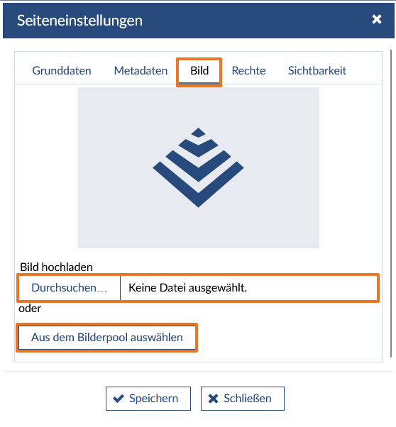 Bild: Bild auswählen