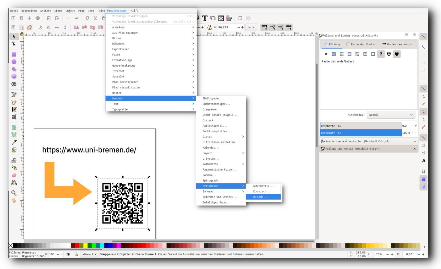 How To Generate Qr Codes In Inkscape Davies Media Design - www.vrogue.co