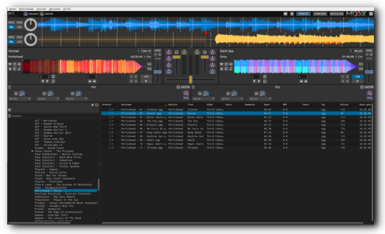 Mixxx DJSoftware für LiveMix bis RadioShow Studytools